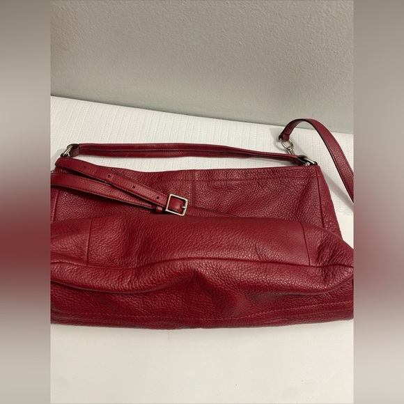 Coach Park Hobo bag Color Red wine F23293 - Picture 3 of 10